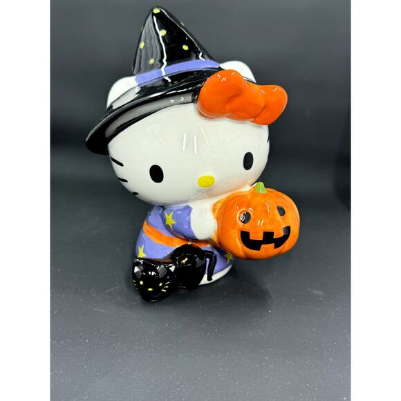 Hello Kitty Halloween 2024 Small Figurine Witchy, Pumpkin,Black Cat - Picture 1 of 8